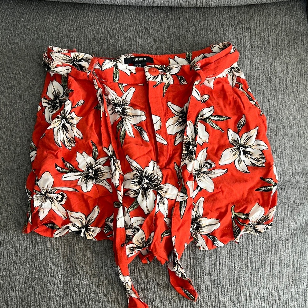 Forever 21 Hawaiian Print Shorts